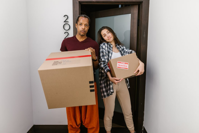 friends help moving